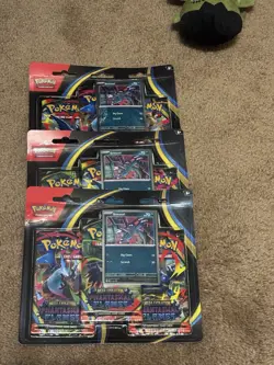 Pokemon Phantasmal Flames 3 Pack Blister Sneasel Promo - Image 1