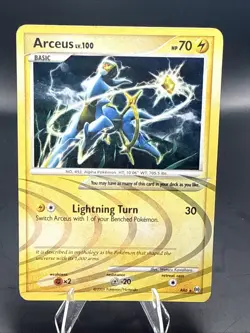 Pokemon Arceus Holo Rare AR6 Arceus Set 2009 Basic - Image 1