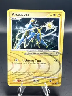 Pokemon Arceus Holo Rare AR6 Arceus Set 2009 Basic - Image 2