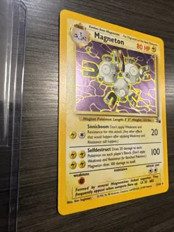 Magneton 11/62 Fossil Holo Rare Pokemon - Image 2