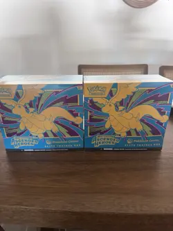 Pokemon Center Elite Trainer Box Mega Evolution Ascended Heroes Dragonite x2 - Image 1