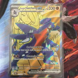 Cynthia's Garchomp ex - 215/182 - Ultra Rare - Destined Rivals - Pokemon - NM/M - Image 1