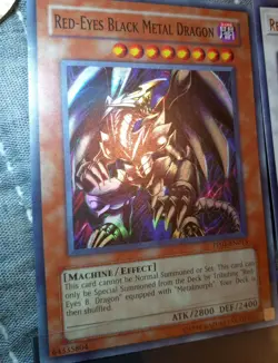 Yu-Gi-Oh! Red-Eyes Bundle – 1st Ed Zombie Necro Dragon Black Metal Dragon + Pin - Image 3