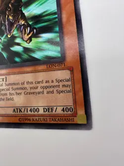 Gilasaurus - LON 071 - Yugioh - 1st Edition NM/M (Rarely Played) - Image 5