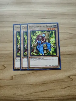 Yu-Gi-Oh! - Protector Of The Throne 3X - Full Playset - Image 1