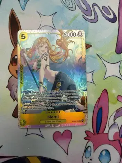 Bandai One Piece CCG Nami EB03-053 Special Full Art Foil 6000 Power 5 Cost - Image 1