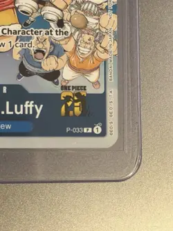 Monkey D Luffy P-033 Event Pack 2 ENGLISH Promo FOIL - Image 4