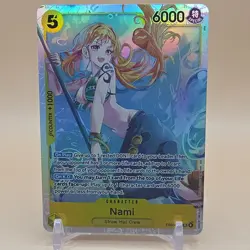 One Piece CCG Nami EB03-053 Heroines Edition Foil Special 6000 Power 5 Cost - Image 1