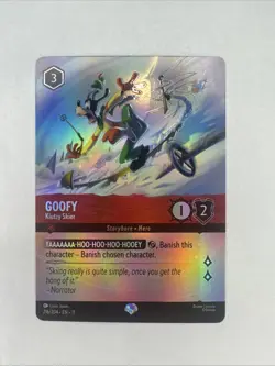 2026 Disney Lorcana Winterspell EN-11 Goofy 216/204 Epic - Image 2
