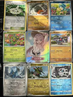 Rare Sexy Anime Waifu Card and 8 Holographic pokemon cards - Image 1