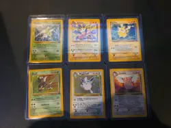 Pokemon Jungle Unlimited 6 Card Lot Rare/Common - Image 2