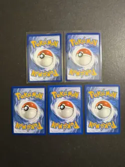5 Spinda Pokemon Card Collection BW SWSH SV Reverse Holo PTCG - Image 2