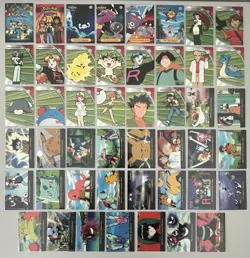 Pokemon Topps Series 1, 2 And 3 Lot 47 Cards NM-LP Blue Logo First Print - Image 1