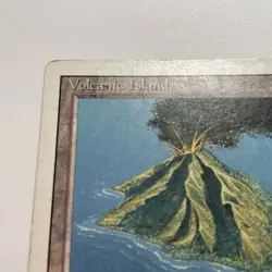 Volcanic Island Magic The Gathering MTG Revised Edition Dual Land Trading Card - Image 3