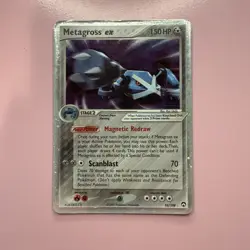 Pokemon Metagross EX 2007 Holo Rare Trading Card 95/108 Power Keepers - Image 1
