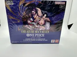 ONE PIECE CARD GAME THE AZURE SEA'S SEVEN BOOSTER BOX OP14 ENG WITH 1X DASH PACK - Image 1