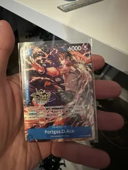 One Piece Card Portgas.D.Ace OP07-053 3rd Anniversary Event 3 Brothers Pack - Image 1