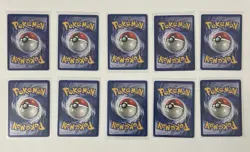 Pokemon 1st Edition Jungle/Fossil 10 Card Lot LP No Duplicates - Image 2