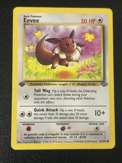 Pokemon 1st Edition Jungle/Fossil 10 Card Lot LP No Duplicates - Image 3