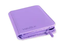Vault X Just Purple 4-Pocket Exo-Tec Zip Binder - 160 Cards - New - Image 3