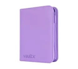 Vault X Just Purple 4-Pocket Exo-Tec Zip Binder - 160 Cards - New - Image 4