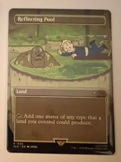 MTG Reflecting Pool Secret Lair Drop Fallout R 1535 Regular Card - Image 2