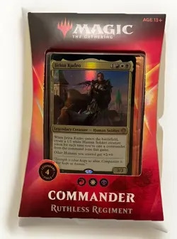 Ikoria: Lair of Behemoths Commander 2020 - Ruthless Regiment MTG Brand New Seale - Image 1