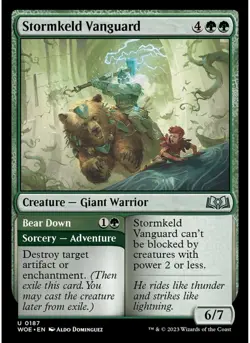 Stormkeld Vanguard 187 MTG NM - Wilds of Eldraine - Image 1