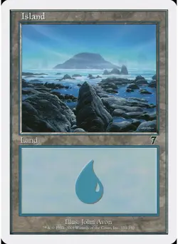Island (334) MTG NM - 7th Edition - Image 1