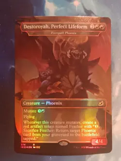 MTG Everquill Phoenix (Destoroyah, Perfect Lifeform) (Godzilla Series) – FOIL - Image 1