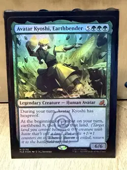Magic: The Gathering Avatar Kyoshi Mythic Green Legendary Creature 6/6 Avatar C… - Image 1