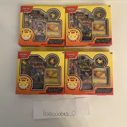 Pokemon TCG 2026 Pikachu Pokemon Day 30th Anniversary Sealed Box lot of 4 - Image 1