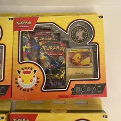 Pokemon TCG 2026 Pikachu Pokemon Day 30th Anniversary Sealed Box lot of 4 - Image 3