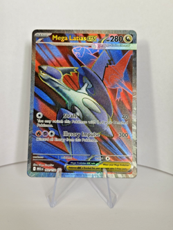 Pokemon TCG Mega Latias EX Full Art Ultra Rare Card 163/132 Mega Evolution - Image 1