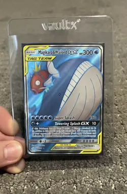 Magikarp & Wailord GX (Full Art) 160/181 Sm-Team Up Holo - Image 1
