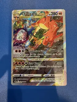 Charizard VSTAR SWSH262 Full Art Holo Pokemon TCG Lightly Played - Image 2