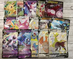 Lot of 33 Pokemon TCG Jumbo Cards (Ex, Vmax, V, GX, 25th) - Image 2