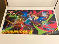 Mega Charizard EX League Cup Champion Playmat NEW Pokemon TCG - Image 2