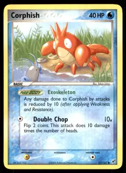 2005 EX - Deoxys Corphish Basic/Common #57 - Image 1