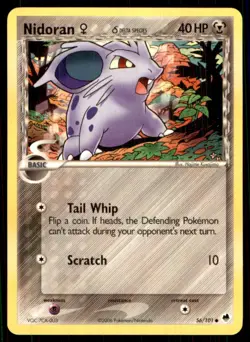 2006 EX - Dragon Frontiers Nidoran Female Basic/Common #56 - Image 1