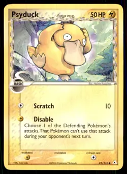 2006 EX - Holon Phantoms Psyduck Basic/Common #81 - Image 1