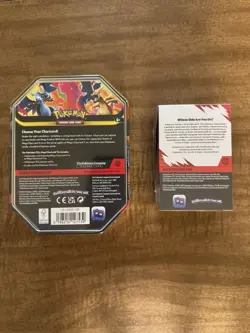Pokemon Scarlet & Violet Destined Rivals Booster Bundle Charizard Tin Kit - Image 2
