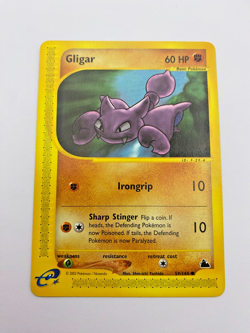 Pokemon Card - Non-Holo Gligar 59/144 Skyridge *EX* e-Card Common - Image 1