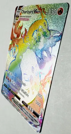 2020 Pokemon SWSH #074 FA/Charizard Vmax Chamions Path Secret Rare Mint !! - Image 2