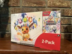 1 Pokemon TCG Prismatic Evolutions ETB Booster Bundle Costco Sealed - Image 1