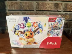 1 Pokemon TCG Prismatic Evolutions ETB Booster Bundle Costco Sealed - Image 3