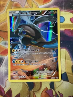 Pokemon TCG Black Kyurem XY Black Star Promos XY80 Holo Promo NM - Image 1