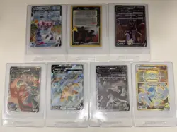 Pokemon TCG Ultra Rare Lot Charizard, Dragonite, Umbreon, Lugia, Glaceon V VMAX - Image 1