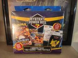 Pokemon 2023 Mystery Power Box 2 Booster Packs One 65 Ct Sleeves 728192545894 - Image 1
