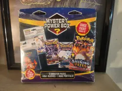 Pokemon 2023 Mystery Power Box 2 Booster Packs One 65 Ct Sleeves 728192545894 - Image 2
